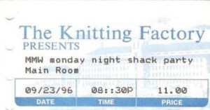 1996-09-23 ticket stub