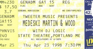 MMW 1998-04-23 ticket stub